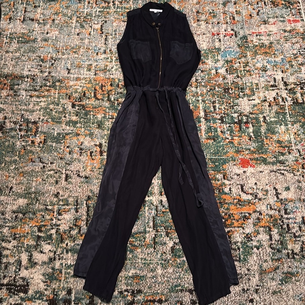 NWOT YOUNG, FABULOUS & BROKE Sleeveless Jumpsuit, Size Medium
